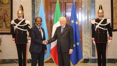 الصومال وإيطاليا يبحثان سبل تعزيز العلاقات الثنائية