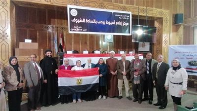 إعلام أسيوط ينظم احتفالية بمناسبة أعياد الشرطة 