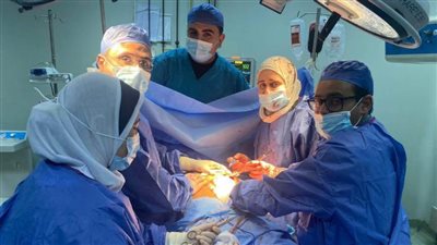 قليوب التخصصي ينجح في إنقاذ حياة شخص مصاب بطعنة نافذة بالقلب