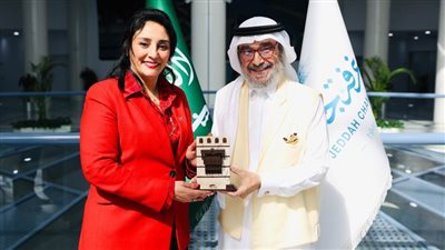 غادة شلبى تلتقى رئيس غرفة السياحة بجدة