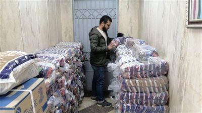 خلال حملة تفتيشية مصادرة 26 طن أرز و 67 كيلو من اللحوم الفاسدة بالمنيا 