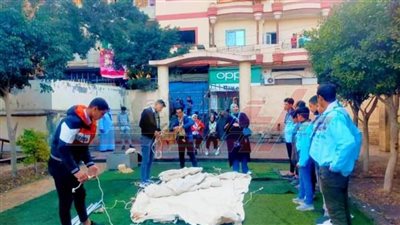 دسوق تنظم المعسكر الكشفي التدريبي لعشائر الجوالة 