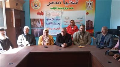 إعلام منفلوط بأسيوط يحتفل بعيد الشرطة وثورة 25 يناير 