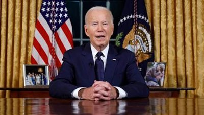 الرئيس الأمريكي: نعمل من أجل السلام بين الفلسطينيين والإسرائيليين