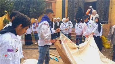 معسكر كشفي تدريبي لعشائر الجوالة بكفر الشيخ 