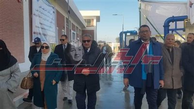 بدء التشغيل الفعلى لمشروع توسعات محطة معالجة صرف صحي مطوبس بكفر الشيخ