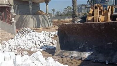 إزالة 22 حالة تعدٍ على الأراضي الزراعية في الشرقية