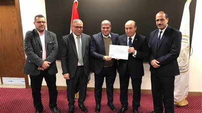 تكريم مسؤول أمن إدارة تعليم ملوي كمسؤول مثالي على مستوى المنيا