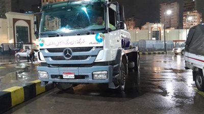 محافظ الاسكندرية يشدد علي الأجهزة التنفيذية بالمتابعة اللحظية لتداعيات الأمطار