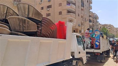 محافظة الجيزة ترفع 1200 حالة إشغال بحدائق الأهرام استجابة لشكاوى المواطنين