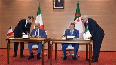 الجزائر وإيطاليا توقعان على اتفاقية لتعزيز التنسيق والتعاون الأمني