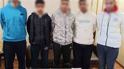 القبض على 5 أشخاص لإضرام النار بفيلا وسرقة بعض محتوياتها بالمقطم