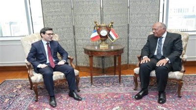 عاجل.. وزير خارجية فرنسا: مصر شريك استراتيجي وأولى محطات جولتي بالشرق الأوسط
