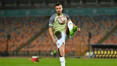 الزمالك يترقب نتيجة أشعة محمود الونش بعد إصابته بمران أمس