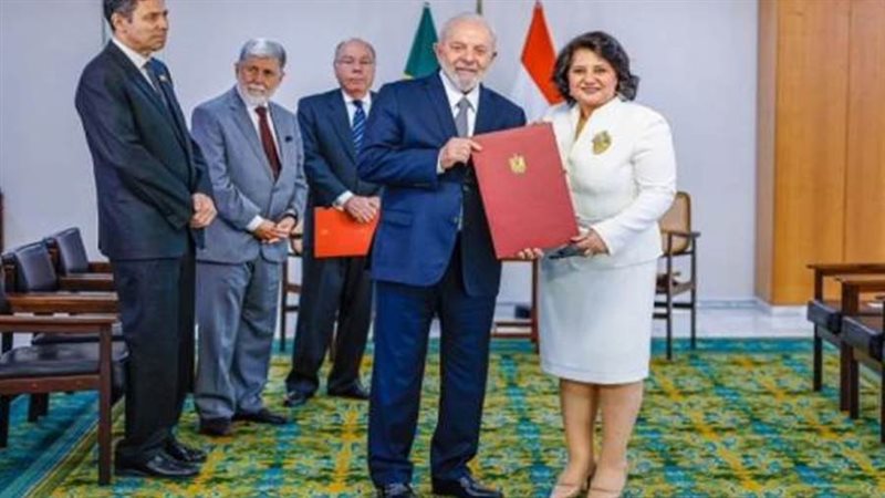 سفيرة مصر لدى البرازيل