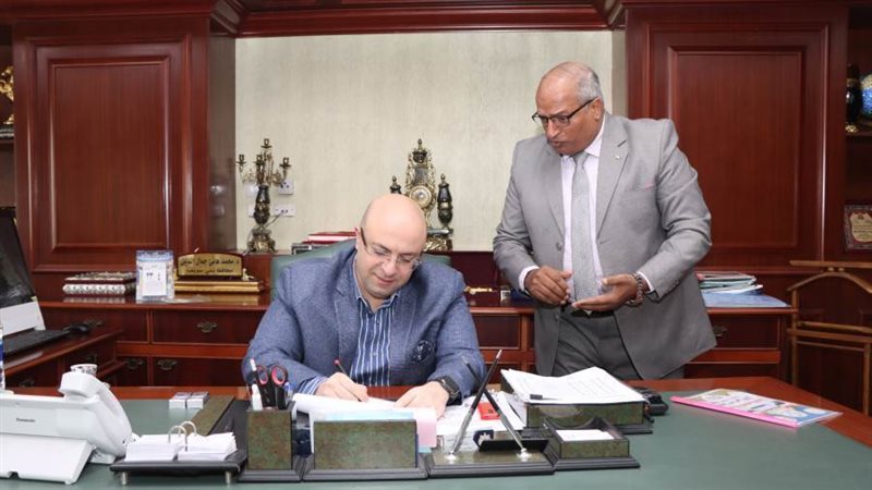 محافظ بنى سويف يعتمد