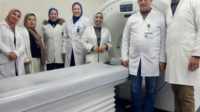 بدء تشغيل جهاز الأشعة