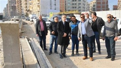 محافظ الغربية يتفقد سير العمل في المشروعات الجاري تنفيذها بمركز ومدينة طنطا