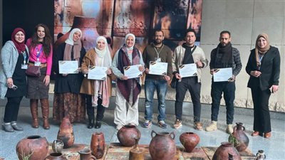 المتحف القومي للحضارة المصرية يقيم فعالية ثقافية لإحياء حرفة الخزف