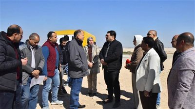 محافظ أسيوط يتفقد محطة صرف صحي المنطقة الصناعية 