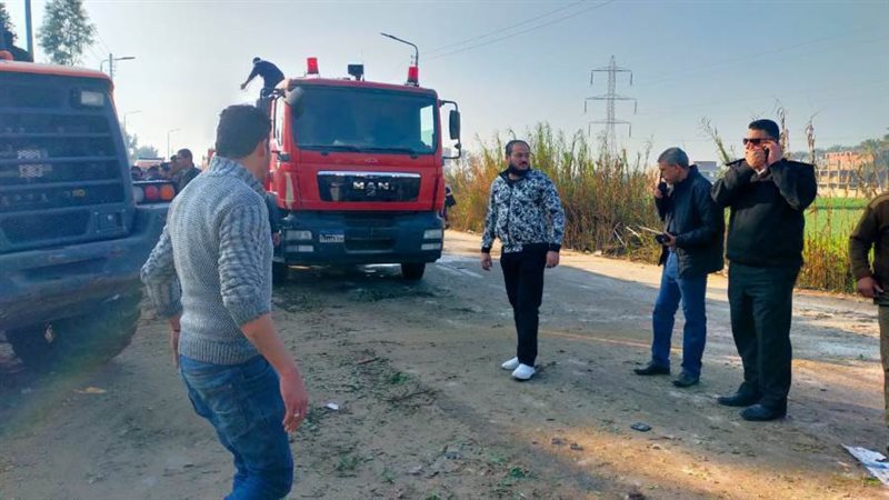 موقع الحريق