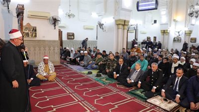 محافظ المنيا يشارك في احتفال الأوقاف بذكرى ليلة الإسراء والمعراج بمسجد الفولي