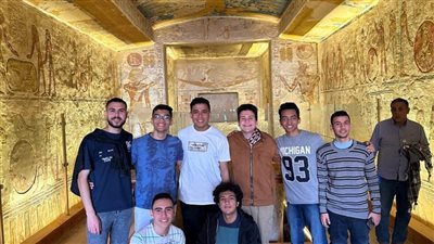 20 طالبًا وطالبة بجامعة الإسماعيلية الجديدة الأهلية يتوجهون إلى مدينتي الأقصر وأسوان