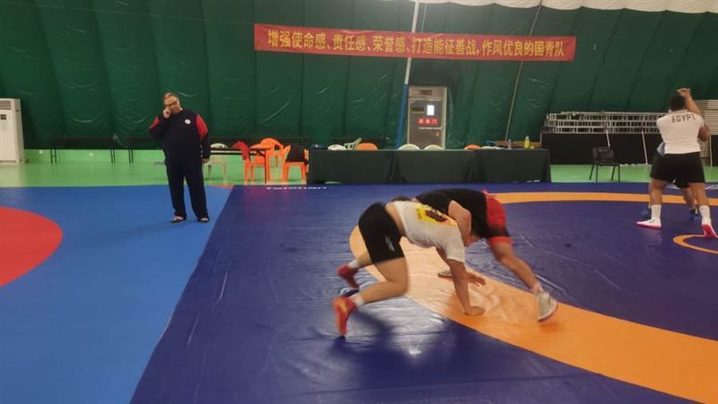 أبطال المصارعة