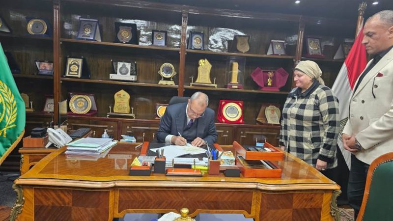 محافظ القليوبية يعتمد