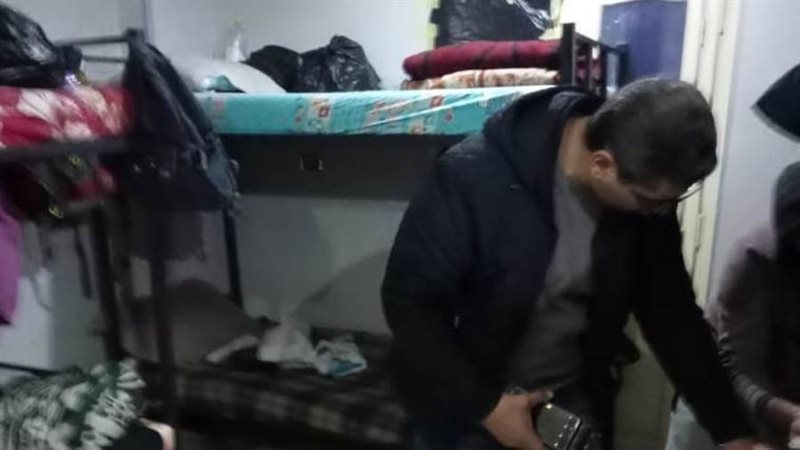 جانب من التفتيش