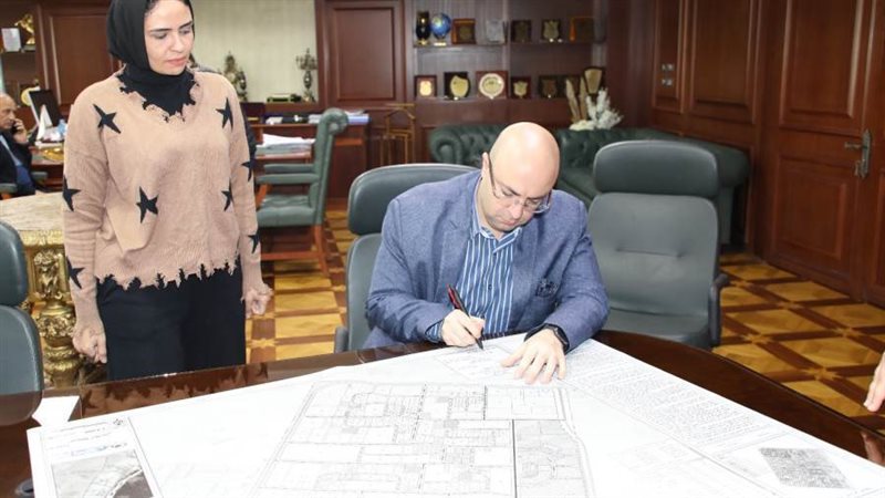 محافظ بنى سويف يعتمد