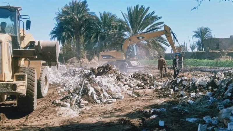 جانب من حملات الإزالة