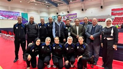 في أول مشاركة عربية.. سيدات إنبي يتوجن بلقب البطولة العربية لتنس الطاولة