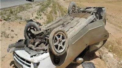 إصابة 7 أشخاص في حادث انقلاب سيارة ملاكي بأسيوط