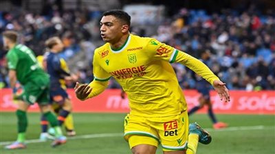 مصطفى محمد يسجل هدفا في فوز فريقه نانت على تولوز 2ـ1 في الدوري الفرنسي
