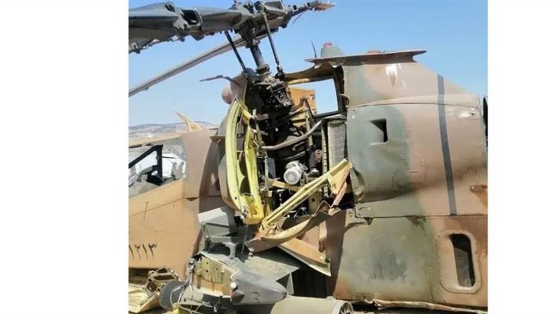 سقوط طائرة تدريب