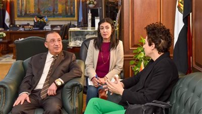 محافظ الإسكندرية يبحث مع سفيرة قبرص اجتماعات الشبكة الإقليمية للجامعات والمدن