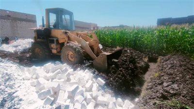 الموجة 22 محافظ المنيا إزالة 259 حالة تعد على الأرض الزراعية وأملاك الدولة