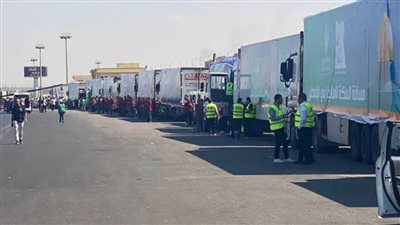 التحالف الوطني للعمل الأهلي التنموي يطلق القافلة الرابعة من قوافل المساعدات الإغاثية والإنسانية لقطاع غزة