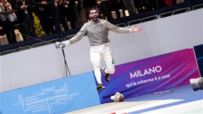 زياد السيسي يحتل المركز الثالث في التصنيف العالمي للسلاح