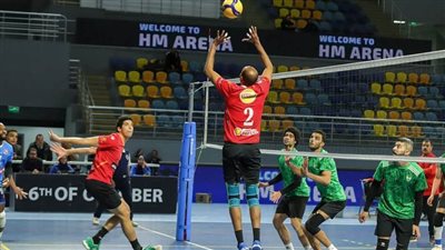 الأهلي مع ايسترن والزمالك مع بتروجت في ثاني جولات دور الثمانية لتصنيف دوري الطائرة 