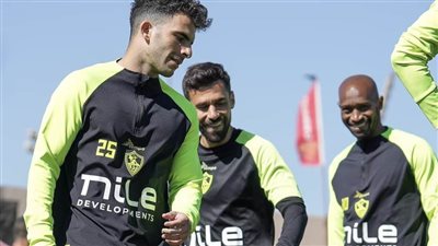 تدريبات بدنية للاعبي الزمالك في المران الجماعي