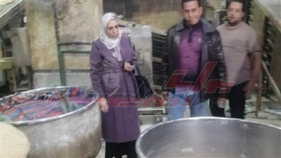 الحملات التموينية تحرر 17 محضر مخالفات بمخابز مطوبس