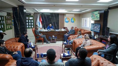 مياه الشرب بسوهاج تبحث خطط التشغيل والصيانة لمرافق مياه الشرب والصرف الصحي 