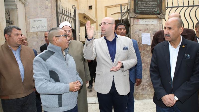 محافظ بنى سويف يتابع