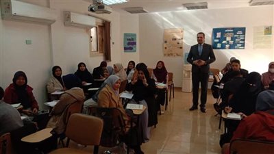 تدريب الطلاب الإندونيسيين على مهارات التحدث باللغة العربية بجامعة بنها