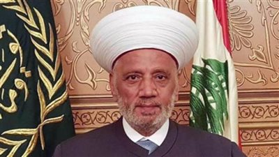 مفتي لبنان يطالب المجتمع الدولي بالتحرك فورا لوقف المجازر الإسرائيلية