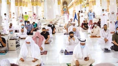 أكثر من 5,5 مليون مصلٍ يؤدون الصلوات في المسجد النبوي الأسبوع الماضي