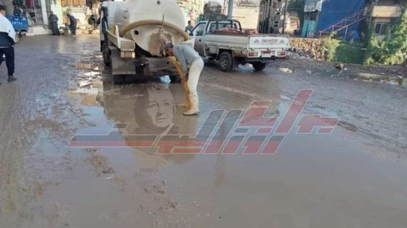 رفع مياه الأمطار