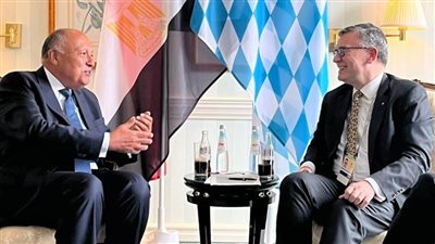 شكري يلتقي رئيس ديوان مستشارية بافاريا الألمانية على هامش مؤتمر ميونخ للأمن